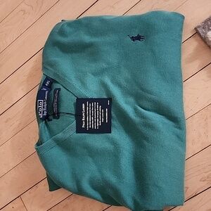 Polo Ralph Lauren The Pima Sweater Jade Green Size XXL
